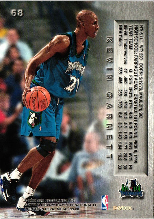 1999 Metal Kevin Garnett