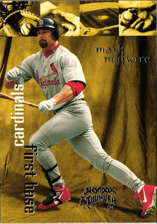 1999 SkyBox Thunder Mark McGwire