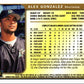 1999 Topps Alex Gonzalez