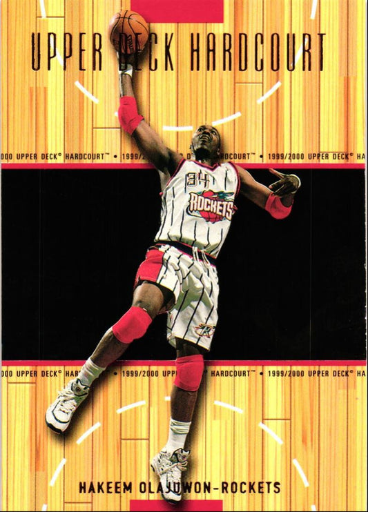 1999 Upper Deck Hardcourt Hakeem Olajuwon