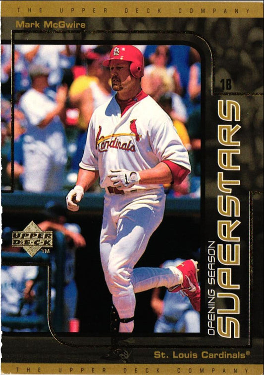 1999 Upper Deck Opening Season Superstars Mark McGwire