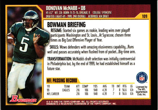 2000 Bowman Donovan McNabb