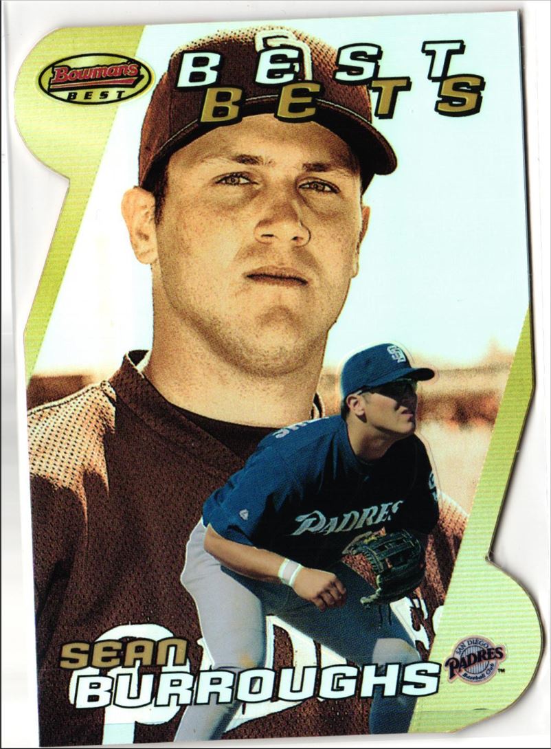 2000 Bowman's Best Bets Sean Burroughs