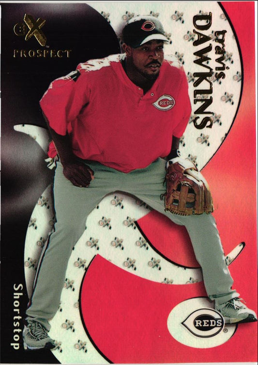 2000 Fleer E-X Travis Dawkins