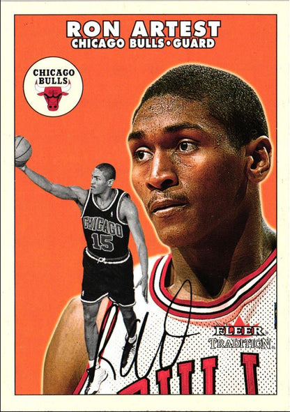 2000 Fleer Tradition Ron Artest