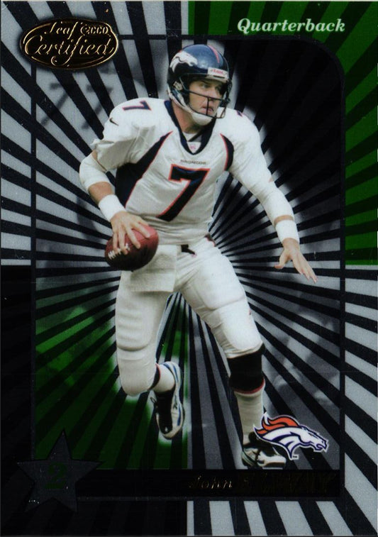 2000 Leaf Certified John Elway