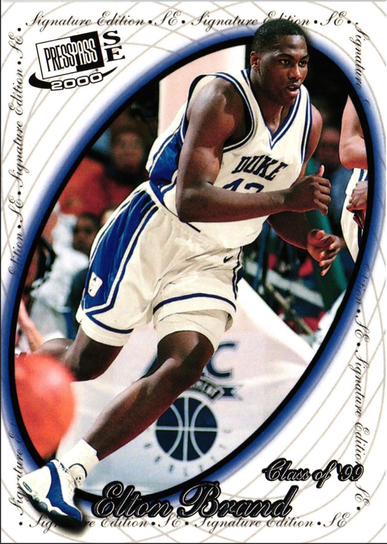 2000 Press Pass SE Alley Oop Elton Brand