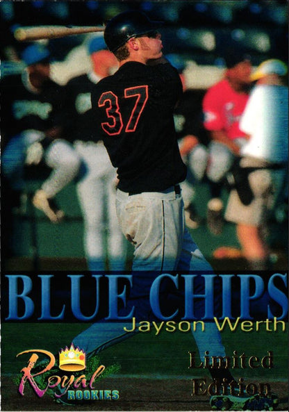 2000 Royal Rookies Blue Chips Jayson Werth