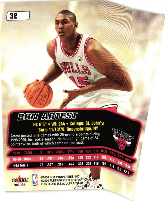 2000 Ultra Ron Artest