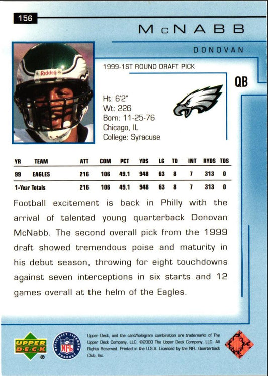 2000 Upper Deck Donovan McNabb