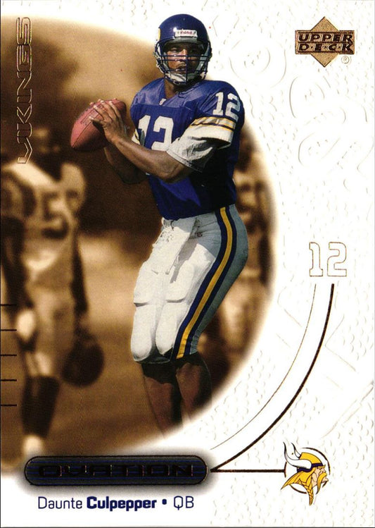 2000 Upper Deck Ovation Daunte Culpepper