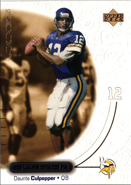 2000 Upper Deck Ovation Daunte Culpepper