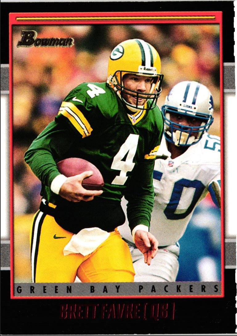 2001 Bowman Brett Favre