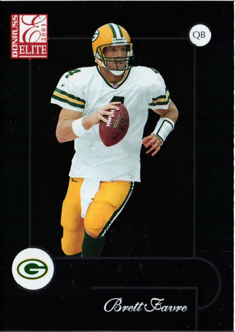 2001 Donruss Elite Brett Favre