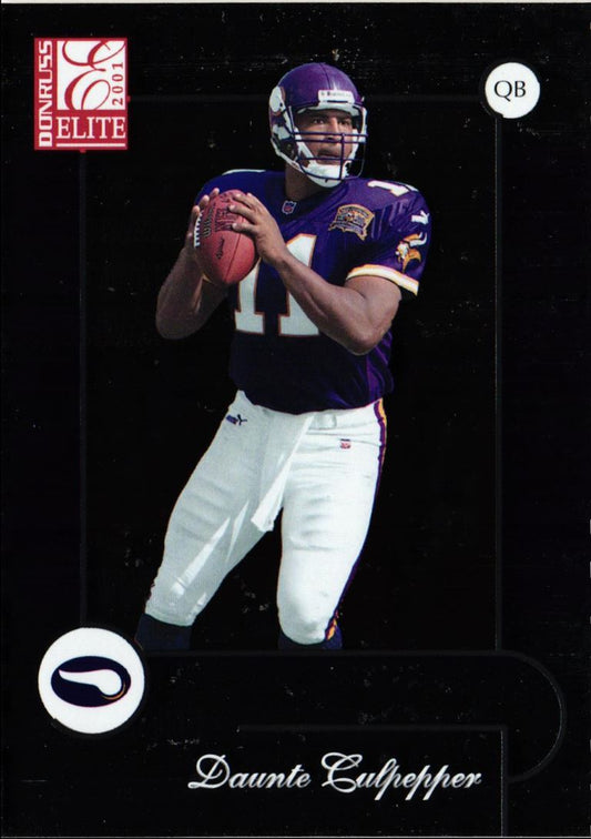 2001 Donruss Elite Daunte Culpepper