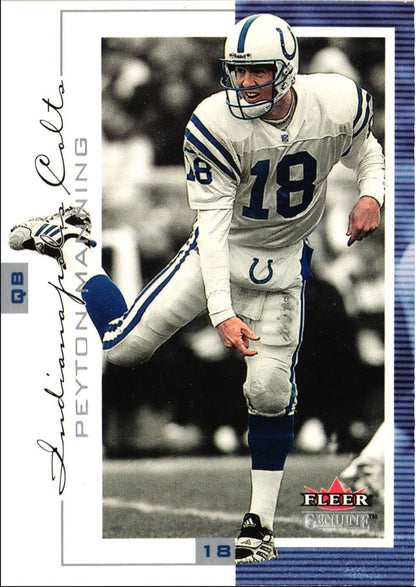 2001 Fleer Genuine Peyton Manning