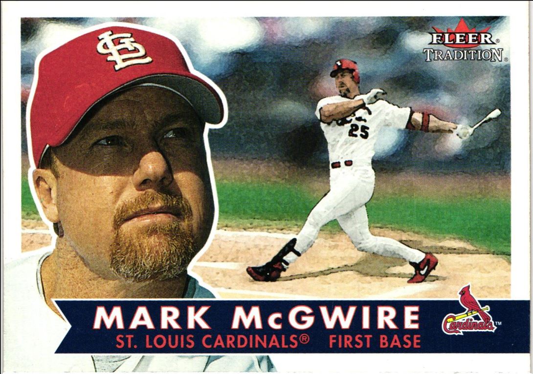 2001 Fleer Tradition Mark McGwire