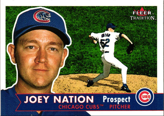 2001 Fleer Tradition Joey Nation