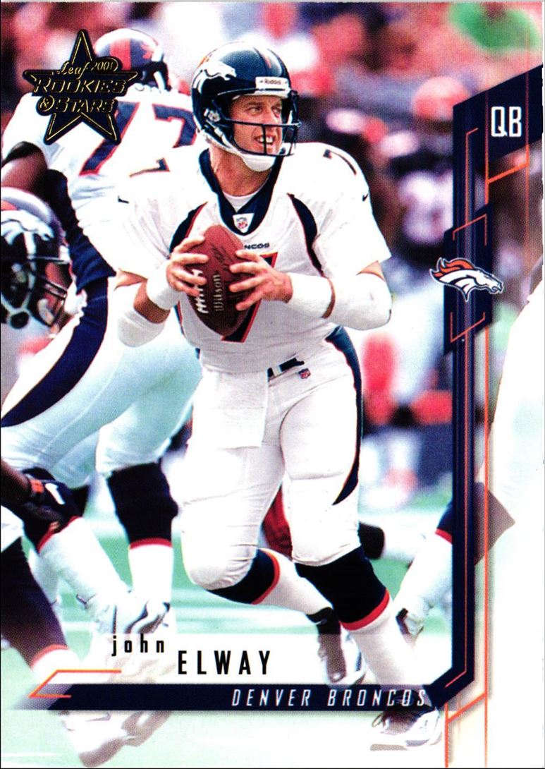 2001 Leaf Rookies & Stars John Elway