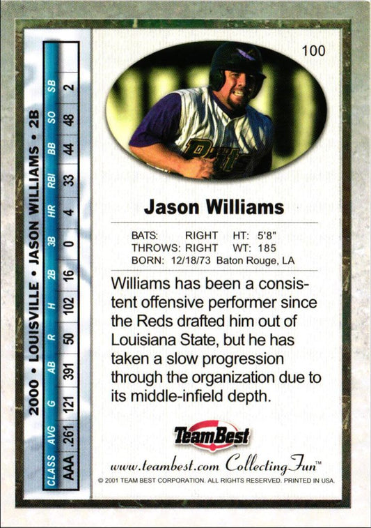 2001 Team Best Jason Williams