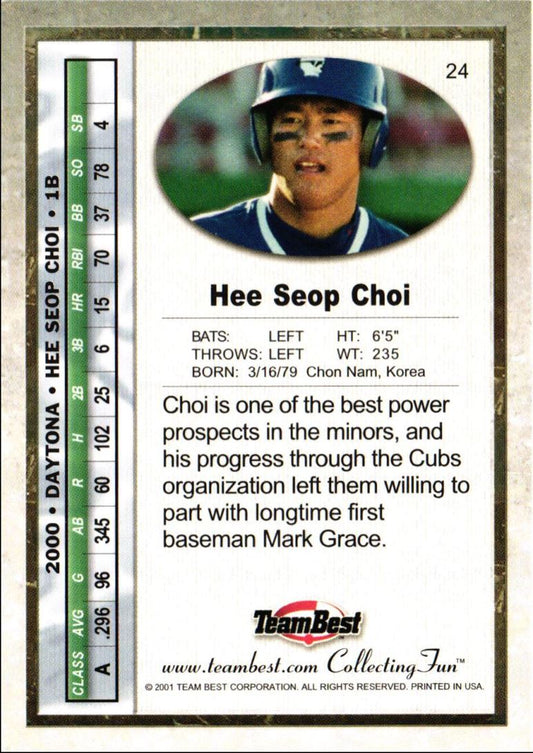 2001 Team Best Hee Seop Choi