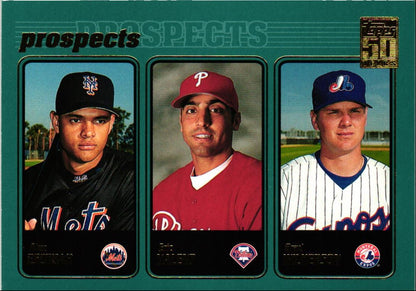 2001 Topps Alex Escobar/Eric Valent/Brad Wilkerson