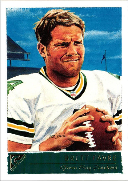 2001 Topps Gallery Brett Favre