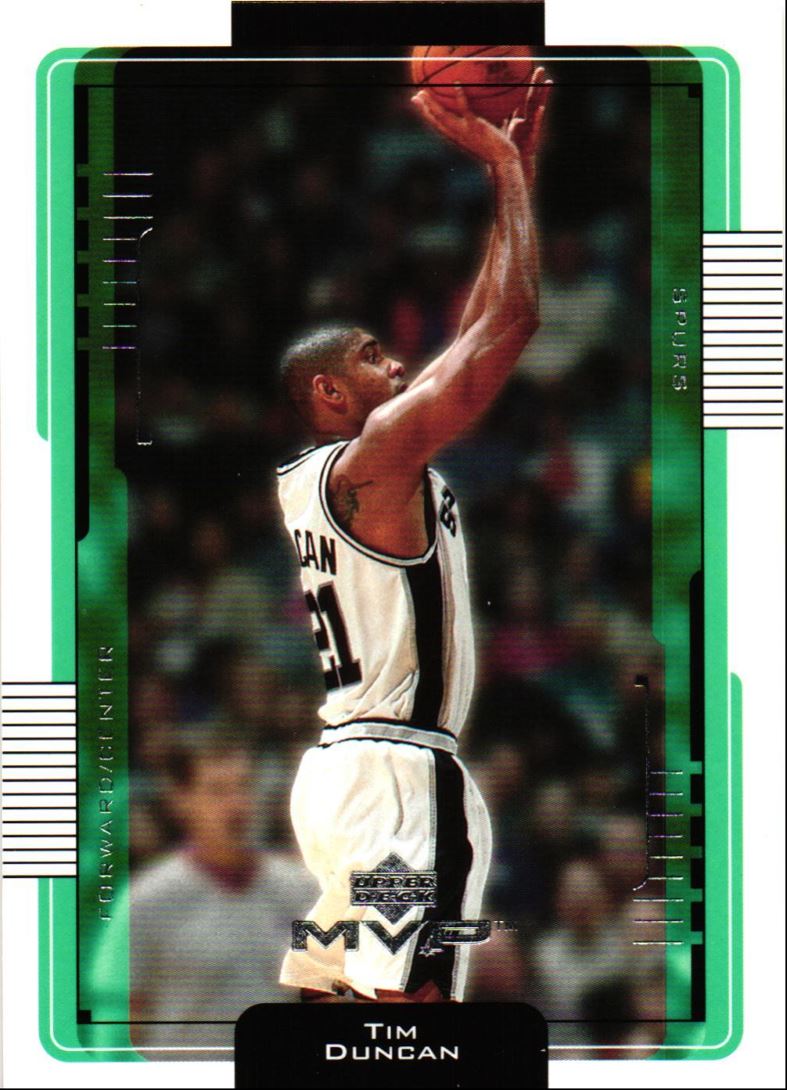 2001 Upper Deck Tim Duncan