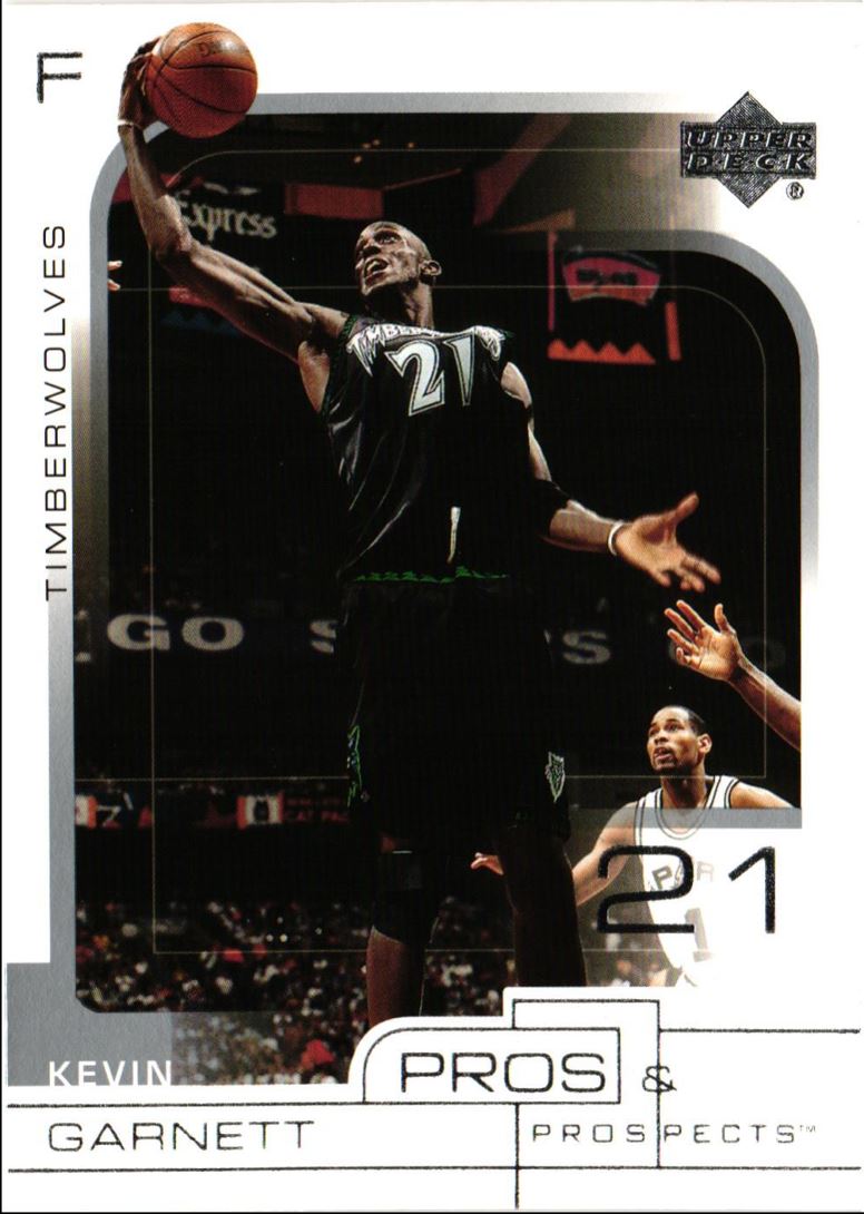 2001 Upper Deck Pros & Prospects Kevin Garnett