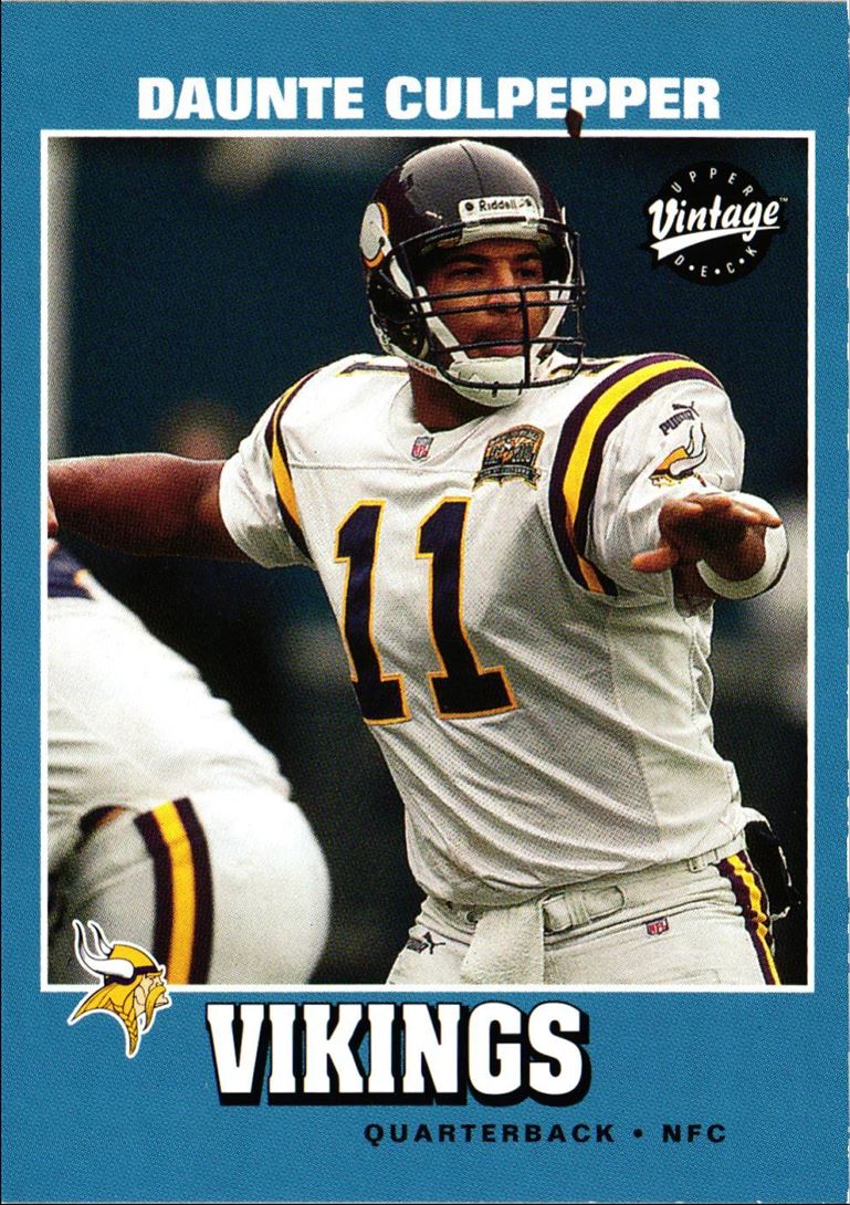 2001 Upper Deck Vintage Daunte Culpepper
