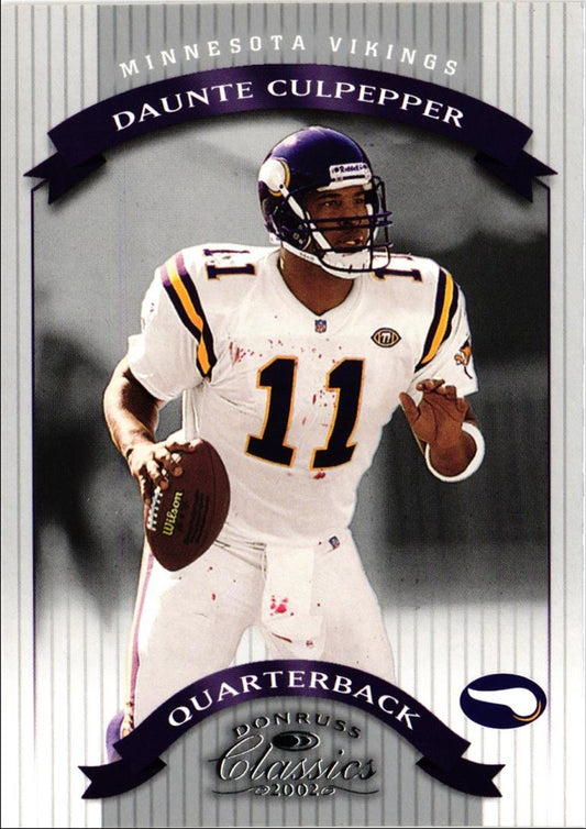 2002 Donruss Classics Daunte Culpepper