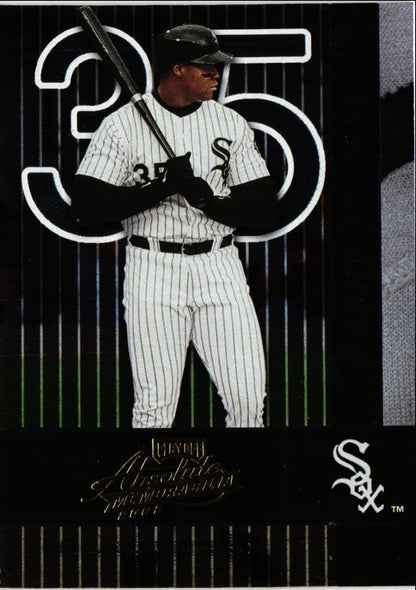 2002 Playoff Absolute Memorabilia Frank Thomas