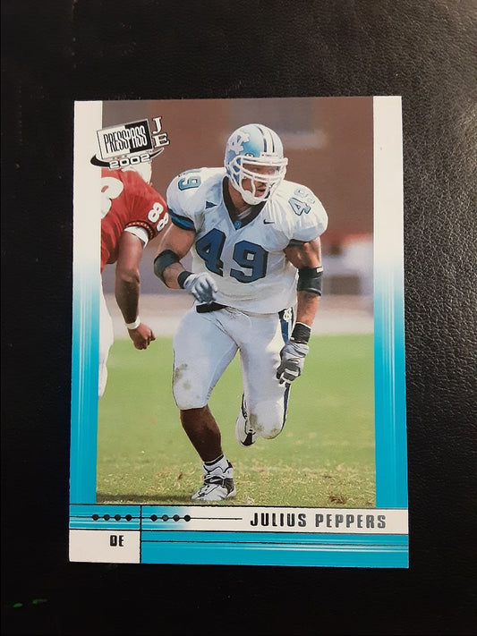 2002 Press Pass JE Julius Peppers