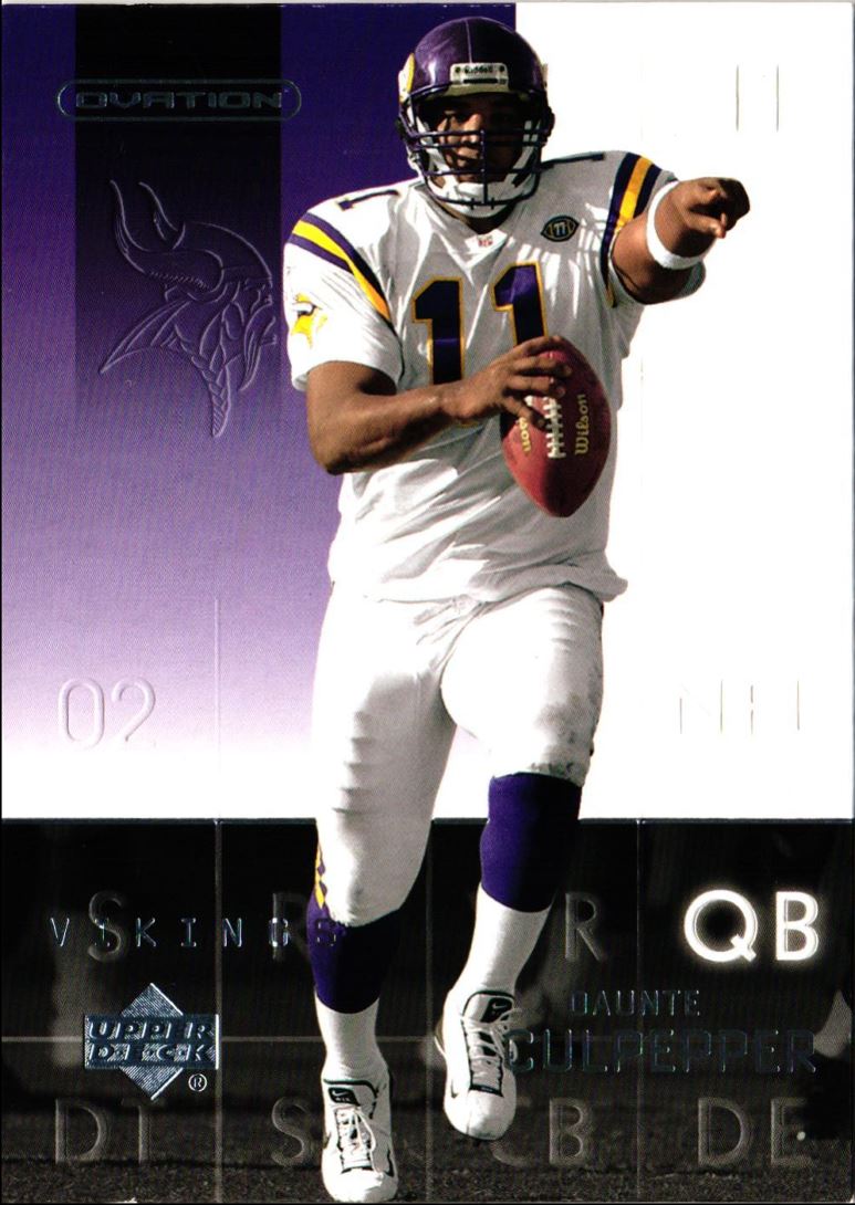 2002 Upper Deck Ovation Daunte Culpepper