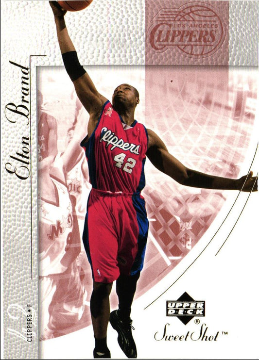 2002 Upper Deck Sweet Shot Elton Brand