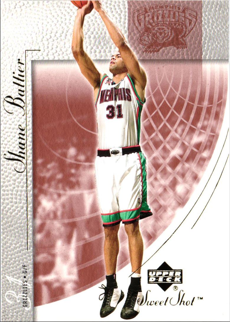 2002 Upper Deck Sweet Shot Shane Battier