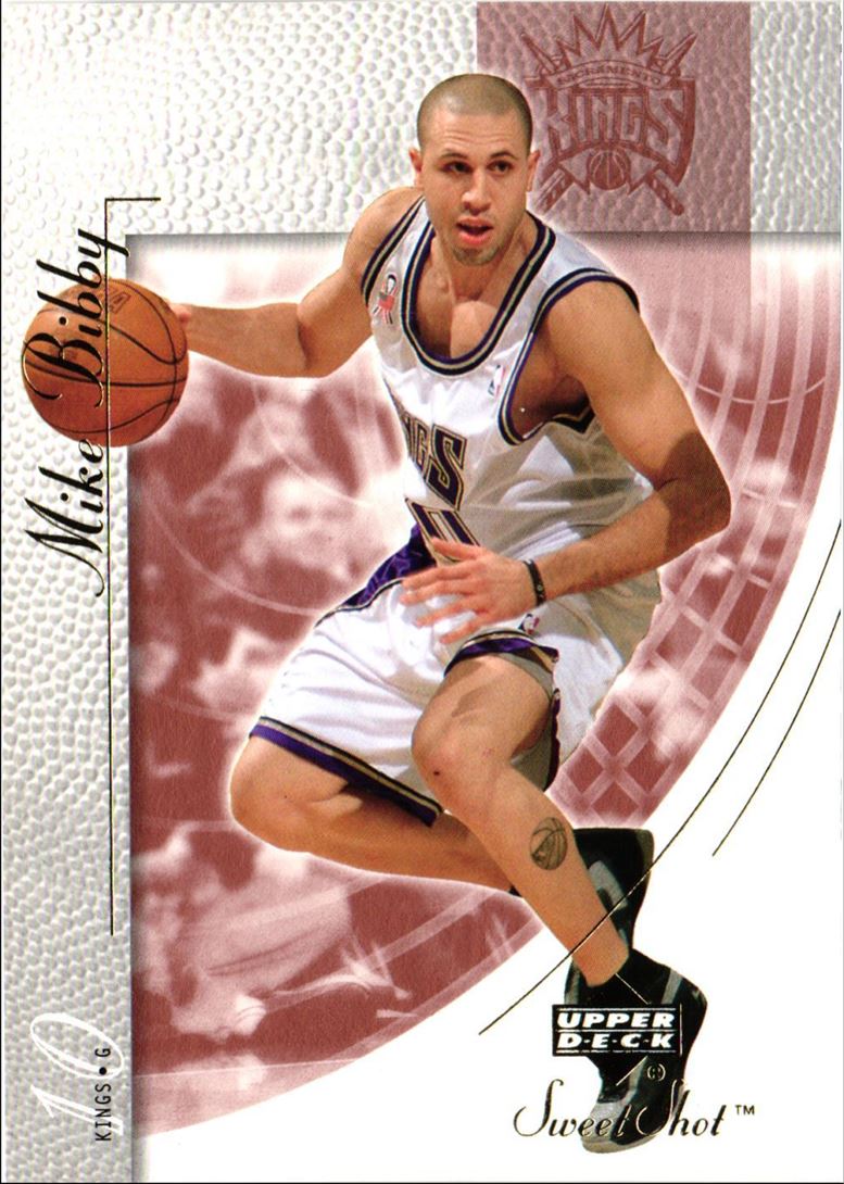 2002 Upper Deck Sweet Shot Mike Bibby