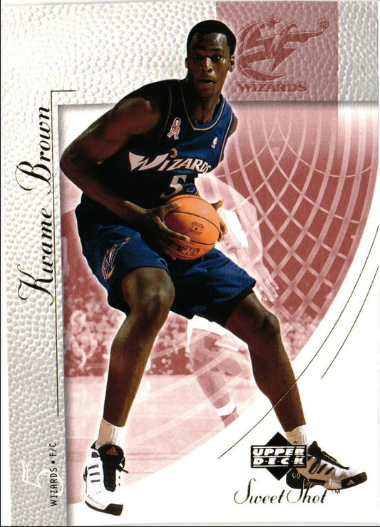 2002 Upper Deck Sweet Shot Kwame Brown