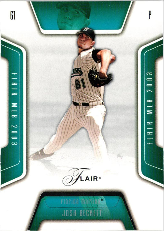 2003 Flair Josh Beckett