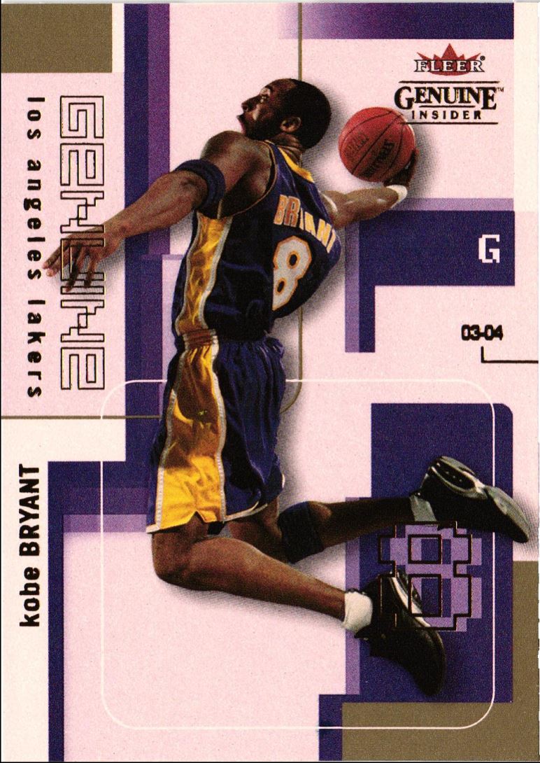 2003 Fleer Genuine Insider Kobe Bryant