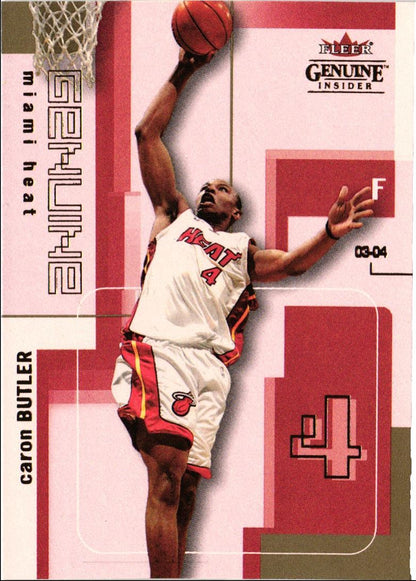 2003 Fleer Genuine Insider Caron Butler