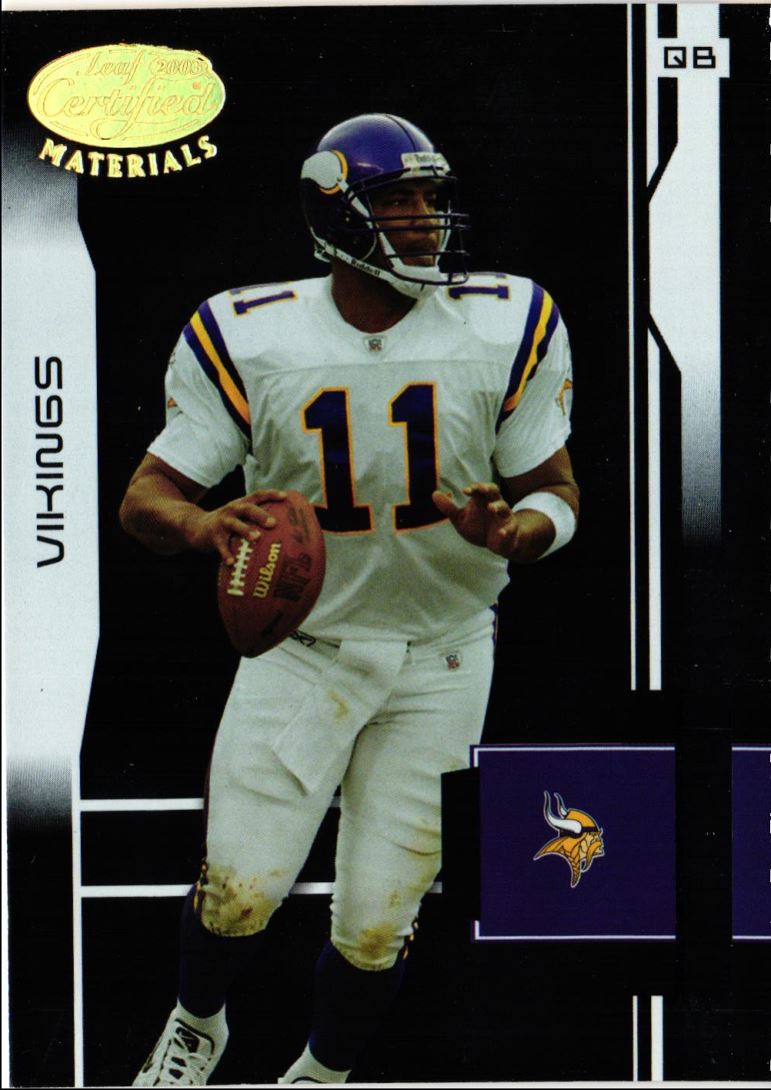 2003 Leaf Certified Materials Daunte Culpepper