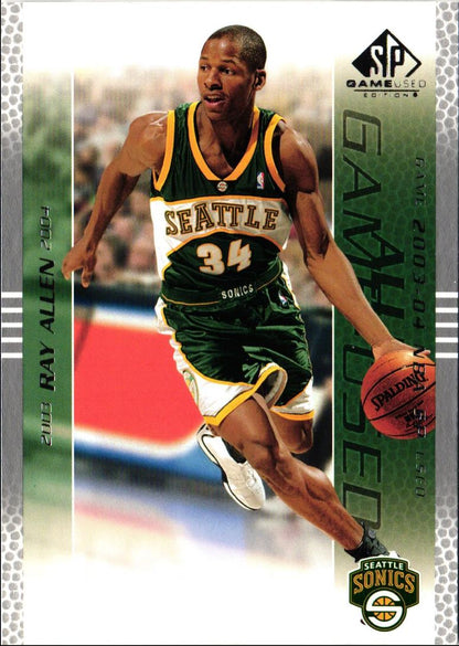 2003 SP Game Used Ray Allen