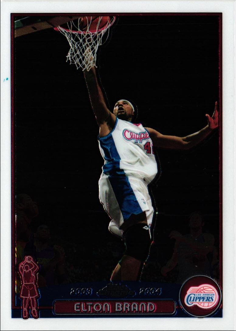 2003 Topps Chrome Elton Brand