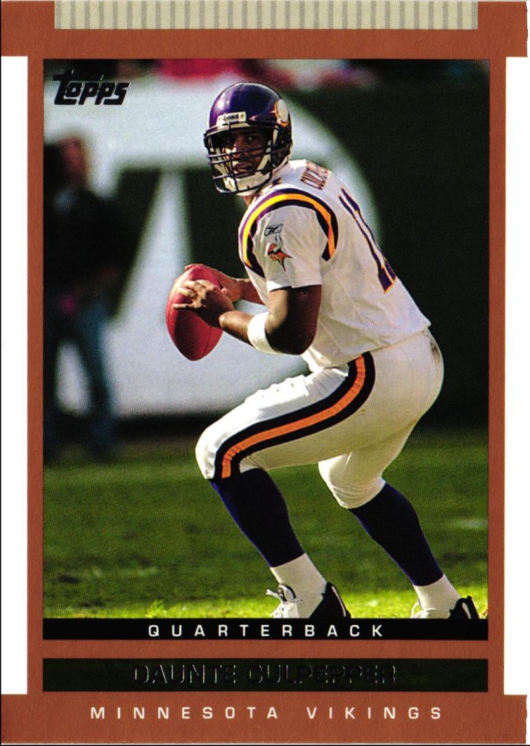 2003 Topps Draft Picks & Prospects Daunte Culpepper