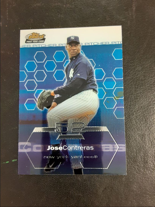 2003 Topps Finest Jose Contreras