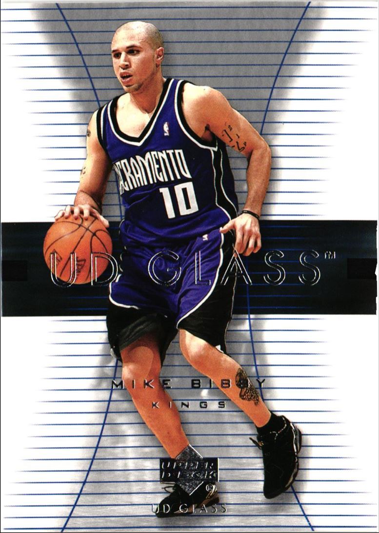 2003 UD Glass Mike Bibby