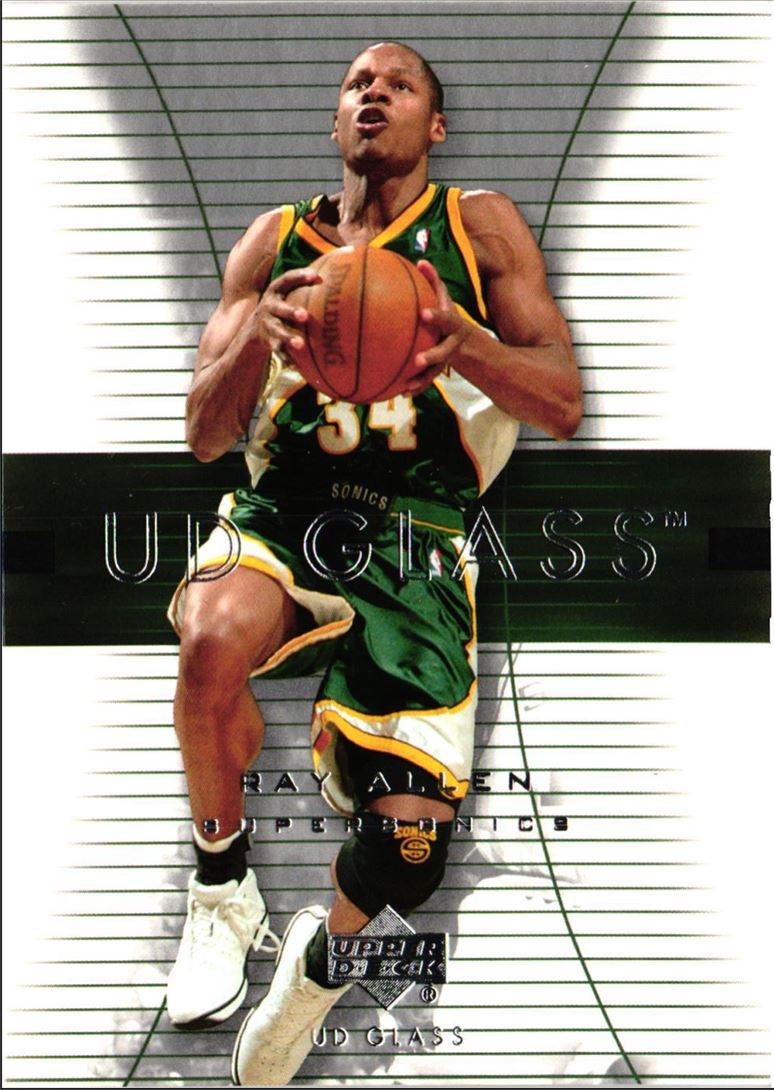 2003 UD Glass Ray Allen