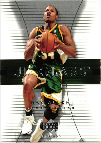 2003 UD Glass Ray Allen