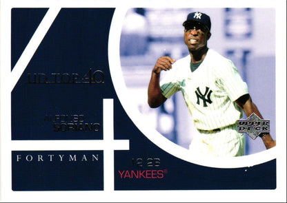 2003 Upper Deck 40-Man Alfonso Soriano